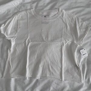 New with Tags Free People We The Free Medium White T-Shirt The Perfect Tee